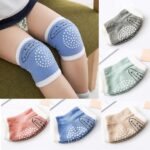 MOM CARE Baby Knee & Elbow Guard Pad For Crawling, Toddlers, Infant, Girl, Boys, Safety Protector Comfortable Cap for Leg and Hand Ideal for 6-12 Months Babies.(Set of 2 Pair)(Random colors) - Fast Shipping to USA & Canada