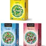 TE-A-ME Ice Brews ColdBrew Ice Infusion,Wild Berry,18 Pyramid Infusion Bags-Ice Brews Cold Brew Ice Tea, Lemon, 18 Pyramid Tea Bags - Ice Brews Cold Brew Ice Infusion, Lychee, 18 Pyramid Infusion Bags - Fast Shipping to USA & Canada