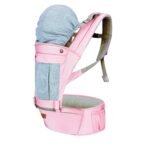 1st Step 5 in 1 Hip seat Baby Carrier (Pink) - Fast Shipping to USA & Canada