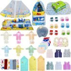 Infantbond 60-in-1 Baby Hospital Essential Combo (Blue Fox) ? Fast Shipping to USA & Canada