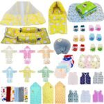 Infantbond 60 in 1 All Season Baby Essentials (Yellow Kitty 59) ? Fast Shipping to USA & Canada