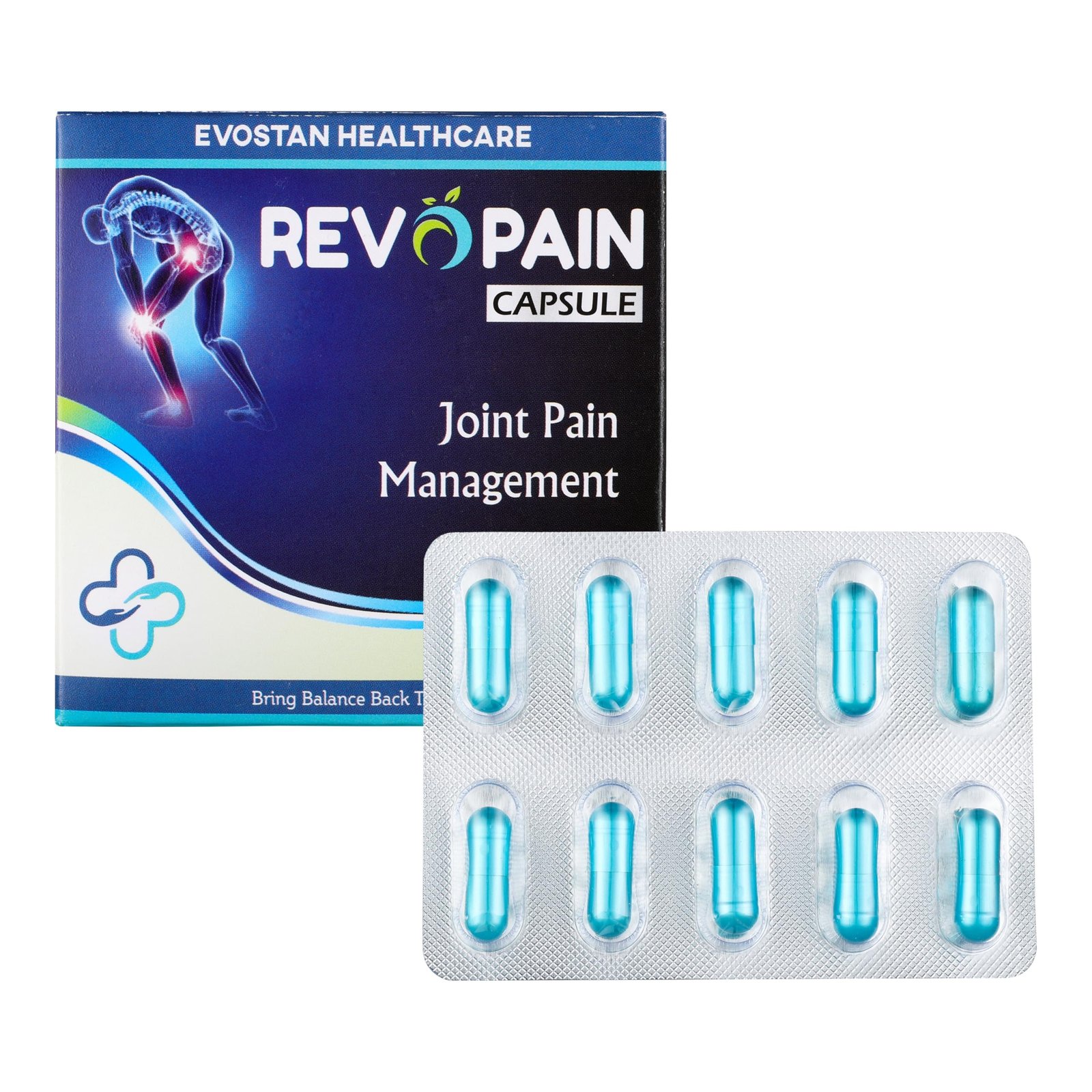 91eUdlvt7gL-1.jpg EVOSTAN REVOPAIN Tablets for Bone & Joint Wellness | Reduces pain and inflammation | 100 Tablets (Pack of 10) - Fast Shipping to USA & Canada - Image 1