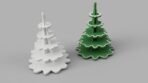 3D Craft 3D Printed DIY Christmas Tree Assembly Kit ? Snap-Together Winter Holiday Decor Craft Toy, Reusable Mini Christmas Tree Model for Kids & Adults, Easy Slot-Fit Design, Festive Desk Decoration Craft Set(Multicolor) - Fast Shipping to USA & Canada - Image 2