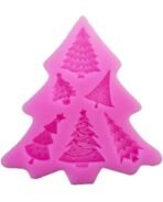 Christmas Tree Silicone Mould, Fondant Cake Decorating Tool, Multi-Design Cookie Mould, Candle Mold - Fast Shipping to USA & Canada - Image 2