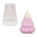 YellowCult 3D Floral Christmas Tree Mould Silicone Candle Mold for Aromatherapy Candles Epoxy Resin Casting Handmade Wax Soaps Polymer Clay DIY Art Crafts Supplies Home Decoration - Fast Shipping to USA & Canada - Image 2