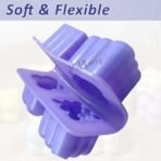 MoldBerry Silicone Candle Mould Combo | 3D Bubble & Snowflake Candle Molds for Candle Making | Christmas, Diwali & Gift Set | Reusable DIY Soy Wax Candle, Baking, Jelly, Soap Moulds ? Pack of 2 - Fast Shipping to USA & Canada - Image 7