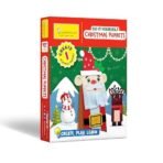 LIGHTHOUSE Christmas Craft Kit for Kids | Make DIY Santa Puppet with Brown Paper Bag, Santa Cutouts & Accessories | Fun Holiday Art & Craft Activity, Creative Christmas Gift Set for Kids (Pack of 1) - Fast Shipping to USA & Canada - Image 2