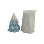 MOMISY Christmas Tree Shape Silicone Candle Making Mould, for Resin Moulds, Silicone Moulds Casting Moulds, Aroma Candle Mould for DIY, Christmas Decoration (Large, Christmastree) - Fast Shipping to USA & Canada