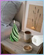 FirstTry Spiral Cone Shape Column Candle Mold I 3D Geometric Thread Pillar Tree Silicone Epoxy Mould I for DIY Handmade Ornament Chocolate, Cake decor, Aromatherapy, Soap, Resin Art Craft (Small) - Fast Shipping to USA & Canada - Image 5