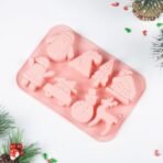Silicone Mould, Snowman Christmas Tree Moulds, 3D Reindeer, Snowman,Tree, Mountain, Car,Reindeer, Santa Claus, House, Penguin, Shape Mold for DIY Handmade Soap Candles Jelly Fondant,Gummy - Fast Shipping to USA & Canada - Image 4