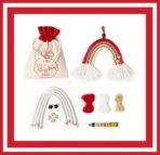 The brown box-Christmas Activity kit,Christmas Gift for Kids,DIY Christmas Ornaments,DIY Gift,DIY Return Gift,Craft kit,Art and Craft kit,Macrame Rainbow Making kit,Hobby kit - Fast Shipping to USA & Canada - Image 2