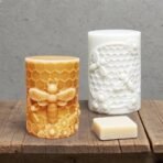 2pcs Candle Mould Silicone, Candle Making Material Kit for Adults,Candle Mould, Christmas Candle Moulds, White Cylinder Mould for Candle Making, DIY Home Decor, Protable Gifts - Fast Shipping to USA & Canada - Image 5