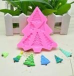 Christmas Tree Silicone Mould, Fondant Cake Decorating Tool, Multi-Design Cookie Mould, Candle Mold - Fast Shipping to USA & Canada - Image 4