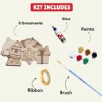 Christmas Decorations Tree Decoration Items Decor Ornaments Gifts Santa Cap Craft kit for Adults Art Hobby Kits Painting DIY Crafts hangings Painting Set for Girls, Boys, Kids 6-12 9-12 8-10 12-14 - Fast Shipping to USA & Canada - Image 3