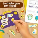 Imagimake DIY Wood Art Pen Stand | Make Customized Wooden Pen Stand | Colouring & Painting DIY Kit | Birthday Gift for Kids Age 5,6,7,8 | Art & Craft Kit for 6 Year Old Kids - Fast Shipping to USA & Canada - Image 6