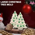 3D Christmas Tree Silicone Mould, Holiday Reusable Pine Tree Mold for Baking, Resin Crafts, Candy, Soap, & Festival Decoration Large Size - Fast Shipping to USA & Canada - Image 4