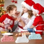 3D Merry Christmas Candle Mould for Candle Making Soft Silicone Mold Multi-Purpose Resin Molds for Merry Christmas Ornament DIY Silicone Mold for Handmade Soap Scented Candle Candy Chocholate - Fast Shipping to USA & Canada - Image 7