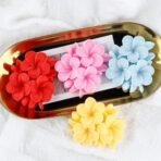 Silicone Candle Mould Flower Shape Plumeria Frangipani Flower Design Fondant Mold for Candy Chocolate Cake Decoration Molds Clay Epoxy Resin Soap Making Chrysanthemum Moulds - Fast Shipping to USA & Canada - Image 7