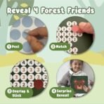 Binca Dotties Dot Art Activity Kit, 750+ Stickers, Forest Animals Mess-Free Activities, DIY Dot Sticker Art for Toddlers, Kids Travel Activities, Craft Kits & Gifts for Boys & Girls Ages 4,5,6,7 - Fast Shipping to USA & Canada - Image 6