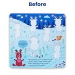 GDKJ DIY Peel & Press Craft Kit with 5 Christmas Themed Stickers Sheets | 5 Picture Boards to Complete | Fun & Educational Art Set - Christmas - Fast Shipping to USA & Canada - Image 5