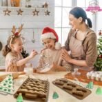 3D Christmas Tree Silicone Mould, Holiday Reusable Pine Tree Mold for Baking, Resin Crafts, Candy, Soap, & Festival Decoration Large Size - Fast Shipping to USA & Canada - Image 7