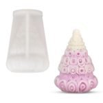 YellowCult 3D Floral Christmas Tree Mould Silicone Candle Mold for Aromatherapy Candles Epoxy Resin Casting Handmade Wax Soaps Polymer Clay DIY Art Crafts Supplies Home Decoration - Fast Shipping to USA & Canada