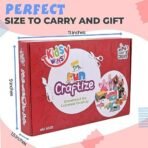 KidsyWinsy Art & Craft DIY Kit for Kids | 40+ Craft Activities | Creative Craft Materials for Boys & Girls | Birthday Gift for 4-12 Years | Fun DIY Kit for Kids - Fast Shipping to USA & Canada - Image 3