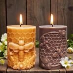 2pcs Candle Mould Silicone, Candle Making Material Kit for Adults,Candle Mould, Christmas Candle Moulds, White Cylinder Mould for Candle Making, DIY Home Decor, Protable Gifts - Fast Shipping to USA & Canada - Image 3