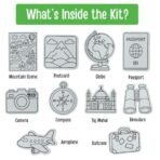 NESTA TOYS - DIY World Explorer Magnets (10 Pcs) | Art & Craft Activity for Girls & Boys | Art Kits & Supplies | DIY Creative Activity | Gifts for Kids Ages 6, 7, 8, 9, 10, 11, 12 Years - Fast Shipping to USA & Canada - Image 5