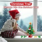 Smartivity Christmas Craft Kit for Kids 4,5,6,7,8,9,10,11,12 Years Old | Build and Decorate Christmas Tree & Santa | Christmas, Birthday Gift for Boys & Girls | DIY Art & Craft Activity Kit - Fast Shipping to USA & Canada - Image 6
