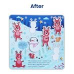 GDKJ DIY Peel & Press Craft Kit with 5 Christmas Themed Stickers Sheets | 5 Picture Boards to Complete | Fun & Educational Art Set - Christmas - Fast Shipping to USA & Canada - Image 6