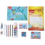 MAPED Color Craft+ Kit for Colouring Activity|Multi Products Kit with Designer Zipper Pouch|Perfect for Birthday Gift| Stationery Set| Kit of 10 Products, 39units|Christmas Gift|My Colouring Kit - Fast Shipping to USA & Canada - Image 3