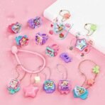 MERISHOPP DIY Sticker Maker Party Favor Fun Xmas Present Girls Making Jewelry Toy Kits only 61pcs Accessory| Baby Learning Toy | Infant Activity Toy | Sensory Play Toy - Fast Shipping to USA & Canada - Image 3