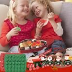 Baking Set Christmas Silicone Chocolate Mould, Holiday Shapes with Gingerbread Men 30 Cavity Christmas Gummy Molds, Snowmen, Bells, Trees, Pack of 1 (30 Cavity, 2, Pack) - Fast Shipping to USA & Canada - Image 6