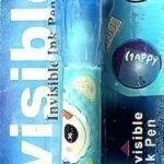 Invisible Magic Pen with UV-Light Birthday Secret Message Spy Pen Gadget Clear Invisible Ink Fun Magic Return Gift Christmas,Halloween Party Favors for Kids (Pack of 1) - Fast Shipping to USA & Canada