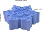 RKPM HOMES Candle Mold I 3D Christmas Snowflake Shape Silicone Scented Wax Mould I for DIY Handmade Chocolate Ornament Cake decor Aromatherapy Soap Resin Art Craft Making Home Party Decoration (A) - Fast Shipping to USA & Canada - Image 3