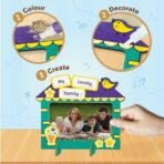 Imagimake DIY Wood Art Photo Frame | Make 3 Customized Photo Frames | Painting & Colouring Kit | Birthday Gift For Kids Age 5,6,7,8 | Toys For 6 Year Old Boy & Girl, Multicolor - Fast Shipping to USA & Canada - Image 5