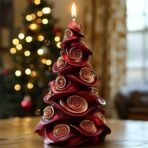 Smello Premium Green Spiral Christmas Tree Candle Moulds - Fast Shipping to USA & Canada