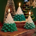 Christmas Tree Candle Mold I 3D Fondant Silicone Scented Wax Mould I Succulent Molds | Handmade Candles Making | for Mousse Dessert Soap Cake DIY Decorating - Fast Shipping to USA & Canada - Image 3