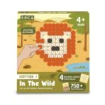 Binca Dotties Dot Art Activity Kit, 750+ Stickers, Wild Animals Mess-Free Activities, DIY Dot Sticker Art for Toddlers, Kids Travel Activities, Craft Kits & Gifts for Boys & Girls Ages 4,5,6,7 - Fast Shipping to USA & Canada