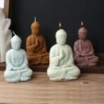 SMELLO 3D Buddha Candle Mold ? Premium Silicone Mold for Handmade Candles & Soap Crafting - Fast Shipping to USA & Canada