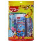 MAPED Color Craft+ Kit for Colouring Activity|Multi Products Kit with Designer Zipper Pouch|Perfect for Birthday Gift| Stationery Set| Kit of 10 Products, 39units|Christmas Gift|My Colouring Kit - Fast Shipping to USA & Canada