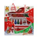 Kidology Santa Claus Christmas Stationery Set for Kids | Festive Holiday-Themed School Kit for Boys and Girls | Perfect for Christmas Celebrations, Parties, Events, and Return Gifts - Fast Shipping to USA & Canada