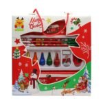 Kidology Santa Claus Christmas Stationery Set for Kids | Festive Holiday-Themed School Kit for Boys and Girls | Perfect for Christmas Celebrations, Parties, Events, and Return Gifts - Fast Shipping to USA & Canada