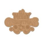 Cliths 1pcs Christmas MDF Merry Christmas Sign Base DIY Wooden Painting Board for Wall Hanging, Xmas Home D?cor, Kids Craft Activity 30.48x22.25cm - Fast Shipping to USA & Canada