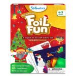 Skillmatics Foil Fun ? Mess-Free Holiday Art & Craft Kit for Kids, DIY Creative Activity, Travel Game, Christmas Gift for Boys & Girls Ages 4, 5, 6, 7, 8, 9 - Fast Shipping to USA & Canada