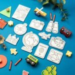 NESTA TOYS - DIY World Explorer Magnets (10 Pcs) | Art & Craft Activity for Girls & Boys | Art Kits & Supplies | DIY Creative Activity | Gifts for Kids Ages 6, 7, 8, 9, 10, 11, 12 Years - Fast Shipping to USA & Canada