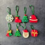 Craft Delights DIY Christmas Tree Decorations Painting Kit - 6pc Christmas Ornaments Set , Home Decor Arts & Crafts Activity, Holiday Decorations Items for Home, Christmas Gifts for Kids (Paint Your Own Christmas Tree Ornaments) - Fast Shipping to USA & Canada