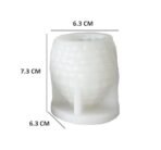 FirstTry Christmas Tree Candle Mold I 3D Fondant Silicone Scented Wax Mould I Succulent Molds | Handmade Candles Making | for Mousse Dessert Soap Cake DIY Decorating (Pine Cone 1 Pcs Mold) - Fast Shipping to USA & Canada - Image 5