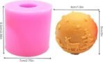 Round Christmas Tree & Elk Reindeer Pattern Candle Mold Fondant Silicone Scented Wax Mould Succulent Molds Handmade Candles Making for Mousse Dessert Soap Cake DIY Decorating Silicon Candle Wax Molds Resin Molds Soap Molds Diy Fancy Candle Mold Aromatherapy Candles Soy Wax Candles (BI-X14) - Fast Shipping to USA & Canada - Image 3